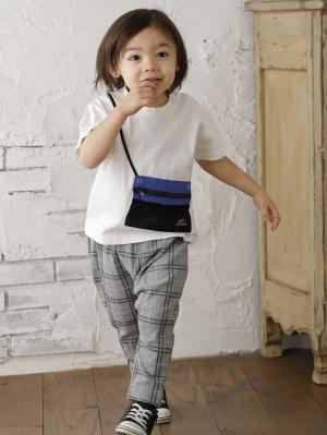 ベビートップス|【LB CLUB】サコッシュ付きTシャツ|ホワイト