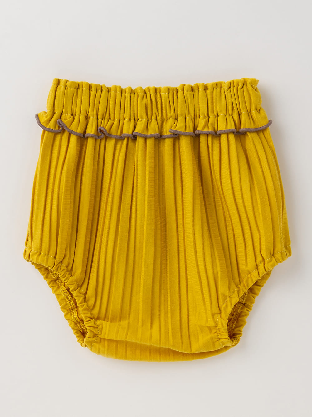 ベビー ワンピース|MAKE YOUR DAY（メイクユアデイ）プリーツセットアップ|イエロー