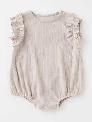 a.i.n（アイン）【汗染み防止】フリル袖ボディ 51346