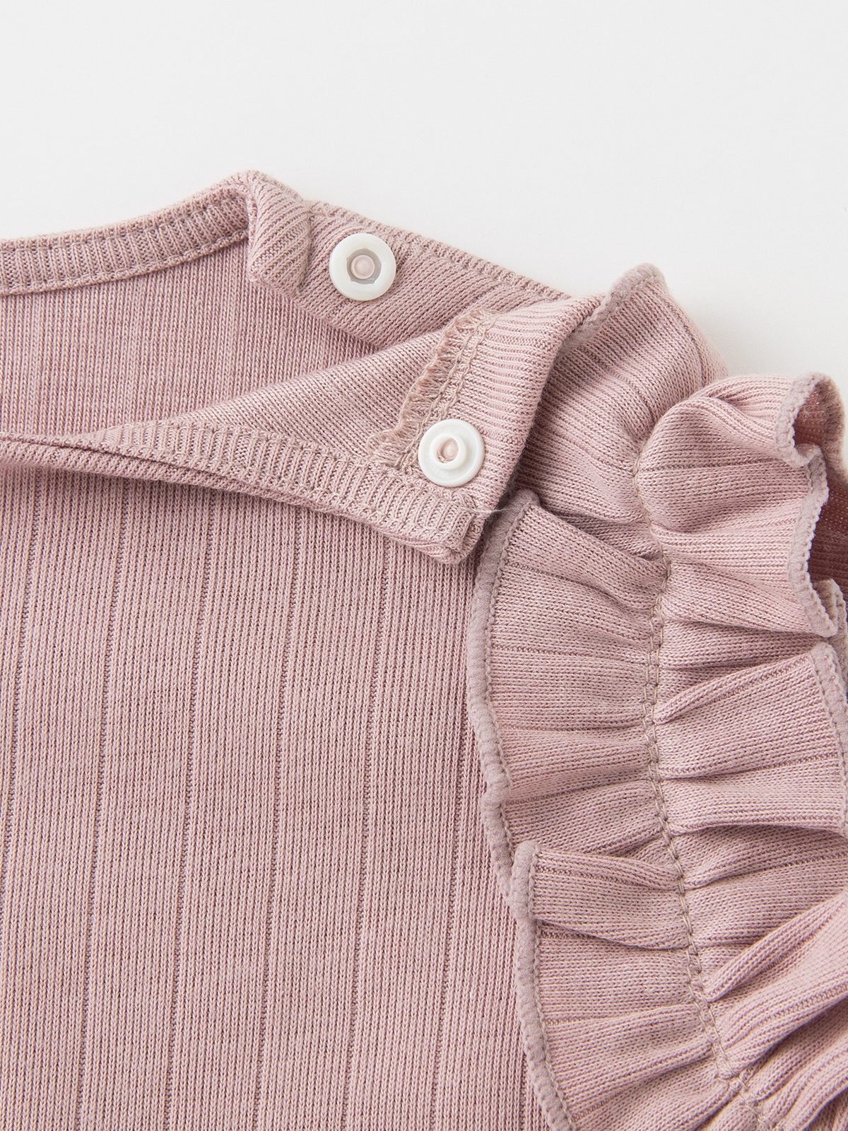 ロンパース・カバーオール|a.i.n（アイン）【汗染み防止】フリル袖ボディ