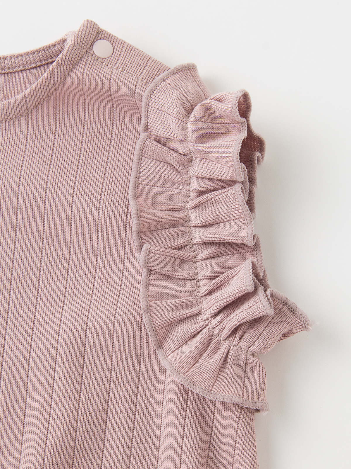 ロンパース・カバーオール|a.i.n（アイン）【汗染み防止】フリル袖ボディ