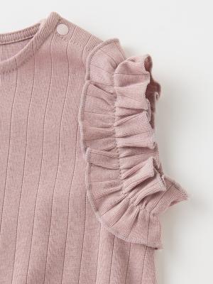 ロンパース・カバーオール|a.i.n（アイン）【汗染み防止】フリル袖ボディ