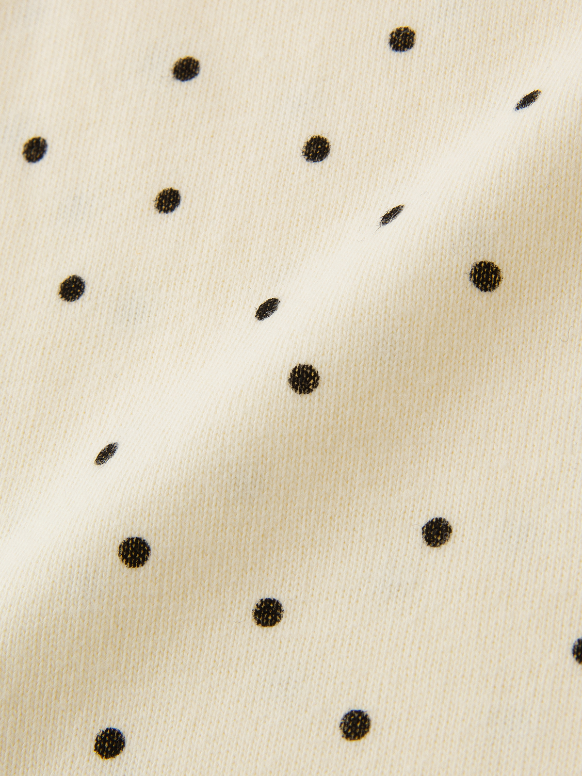 ベビートップス|La Stella（ラ ステラ）ガーゼ天竺ドットプリント セットアップ