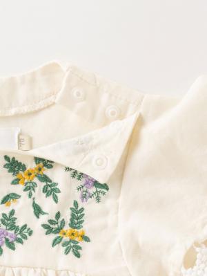 ベビー ブルマ|La Stella（ラ ステラ）刺繍ワンピース＆ブルマセット