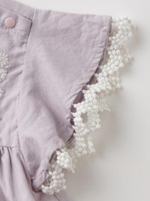 ベビー ブルマ|La Stella（ラ ステラ）刺繍ワンピース＆ブルマセット