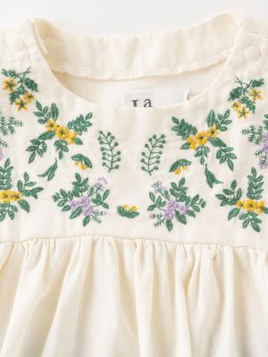 ベビー ブルマ|La Stella（ラ ステラ）刺繍ワンピース＆ブルマセット