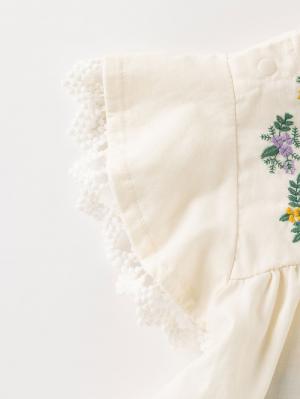 ベビー ブルマ|La Stella（ラ ステラ）刺繍ワンピース＆ブルマセット