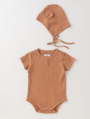 La Stella（ラ ステラ）リブボディ＆キャップ2点セット51364