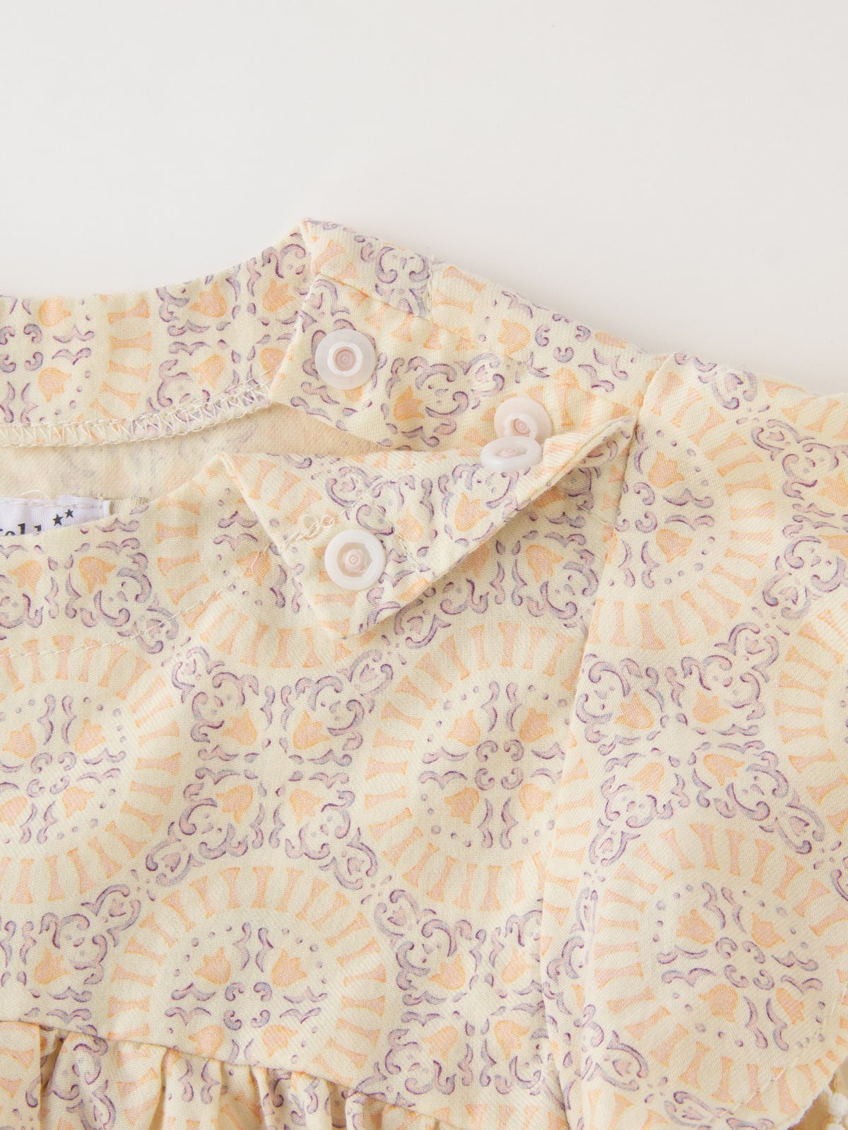 ベビー ブルマ|La Stella（ラ ステラ）タイル柄チュニックワンピース＆ブルマセット