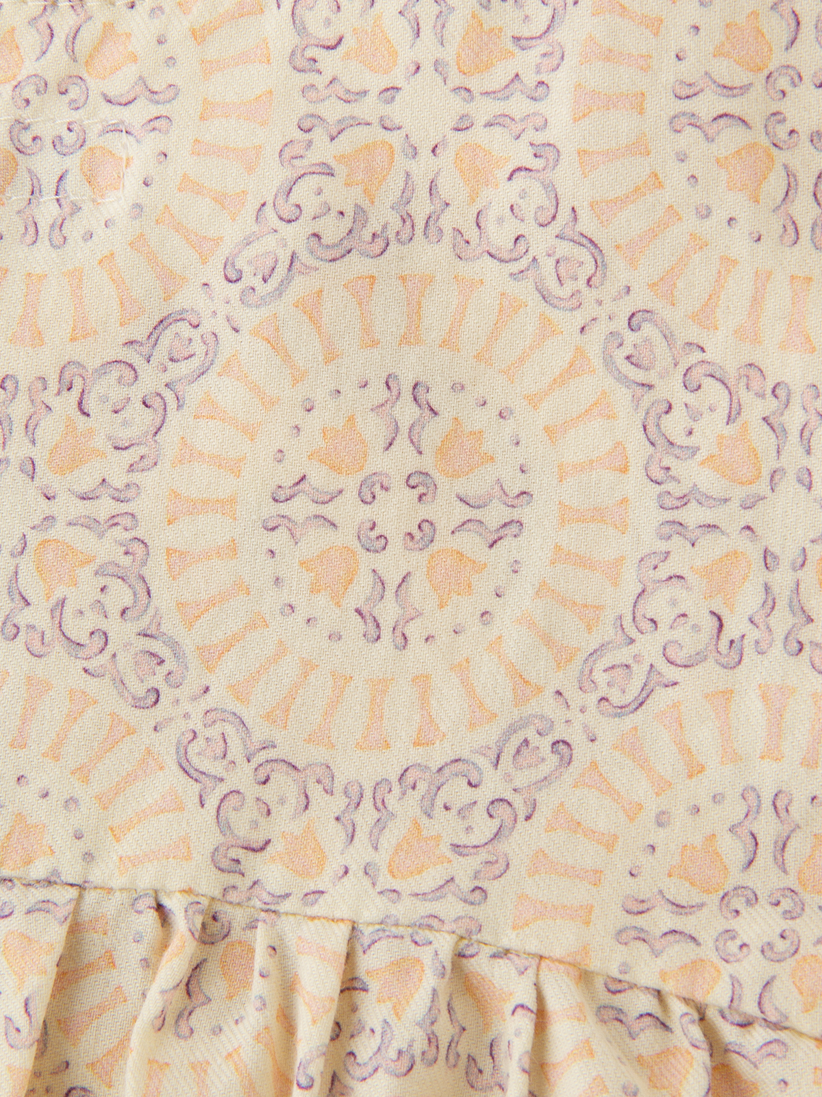 ベビー ブルマ|La Stella（ラ ステラ）タイル柄チュニックワンピース＆ブルマセット