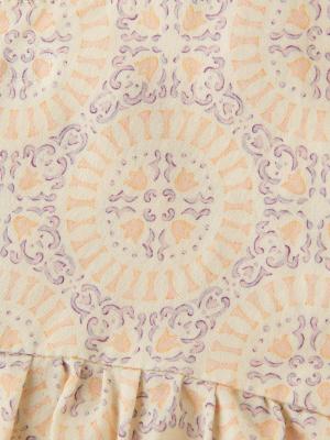 ベビー ブルマ|La Stella（ラ ステラ）タイル柄チュニックワンピース＆ブルマセット