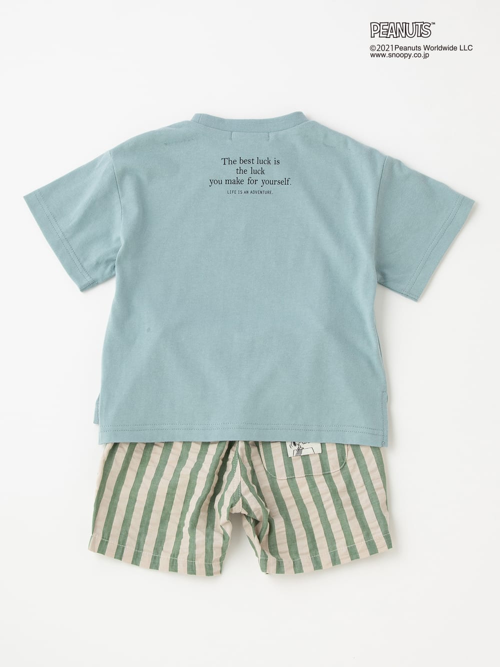 ベビートップス|【F.O.KIDS】PEANUTSコラボTシャツ&パンツ2点セット