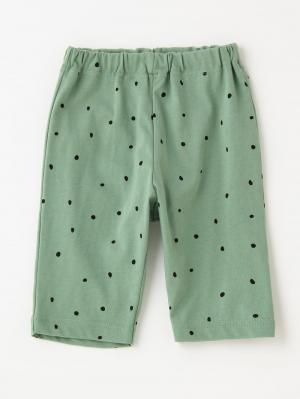 ベビートップス|Ampersand（アンパサンド）ロゴプリントTシャツ＆パンツセット|ベージュ