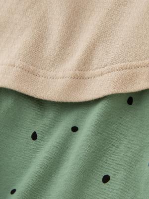 ベビートップス|Ampersand（アンパサンド）ロゴプリントTシャツ＆パンツセット