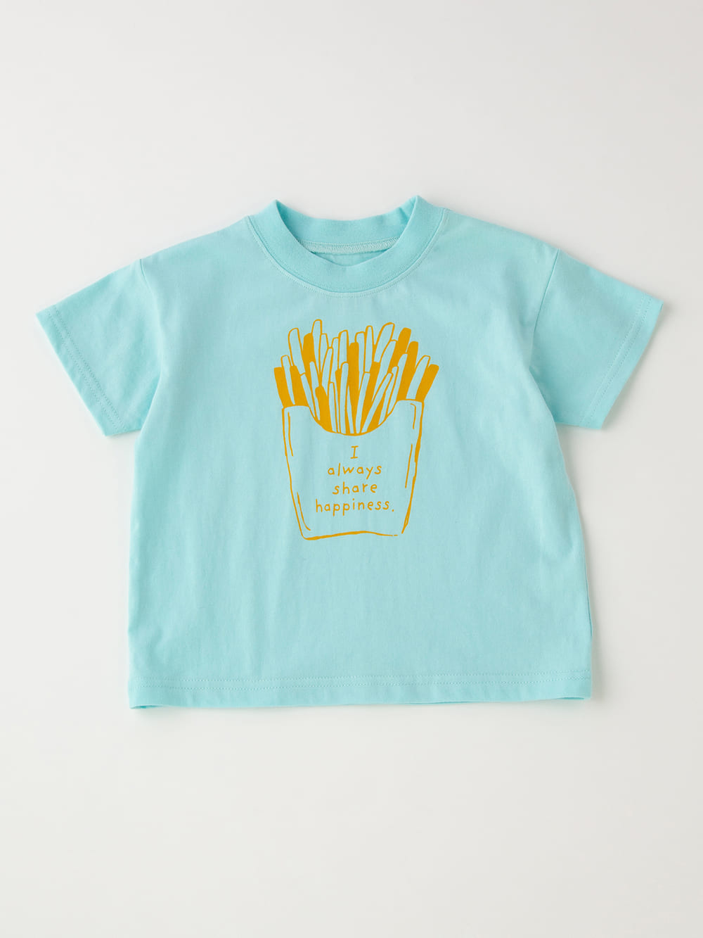 ベビートップス|Ampersand（アンパサンド）ワンマイルウェア Tシャツ＆パンツセット|ブルー