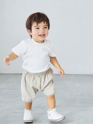 コンビ肌着・新生児/ベビー肌着|【親子コーデ可】ANGELIEBEオリジナル  リブテレコベーシック半袖ボディ|オフ