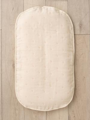 ベビーベッド・布団|【日本製】(エンジェリーベ オリジナル) ママらく抱っこ布団 プレミアム6重ガーゼ|ドットピンク