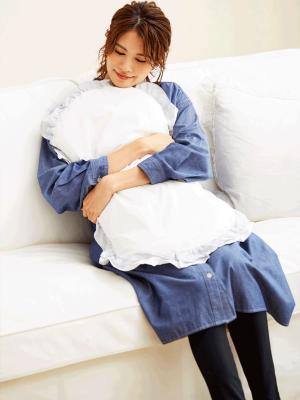 ベビーベッド・布団|【日本製】(エンジェリーベ オリジナル) ママらく抱っこ布団 プレミアム6重ガーゼ