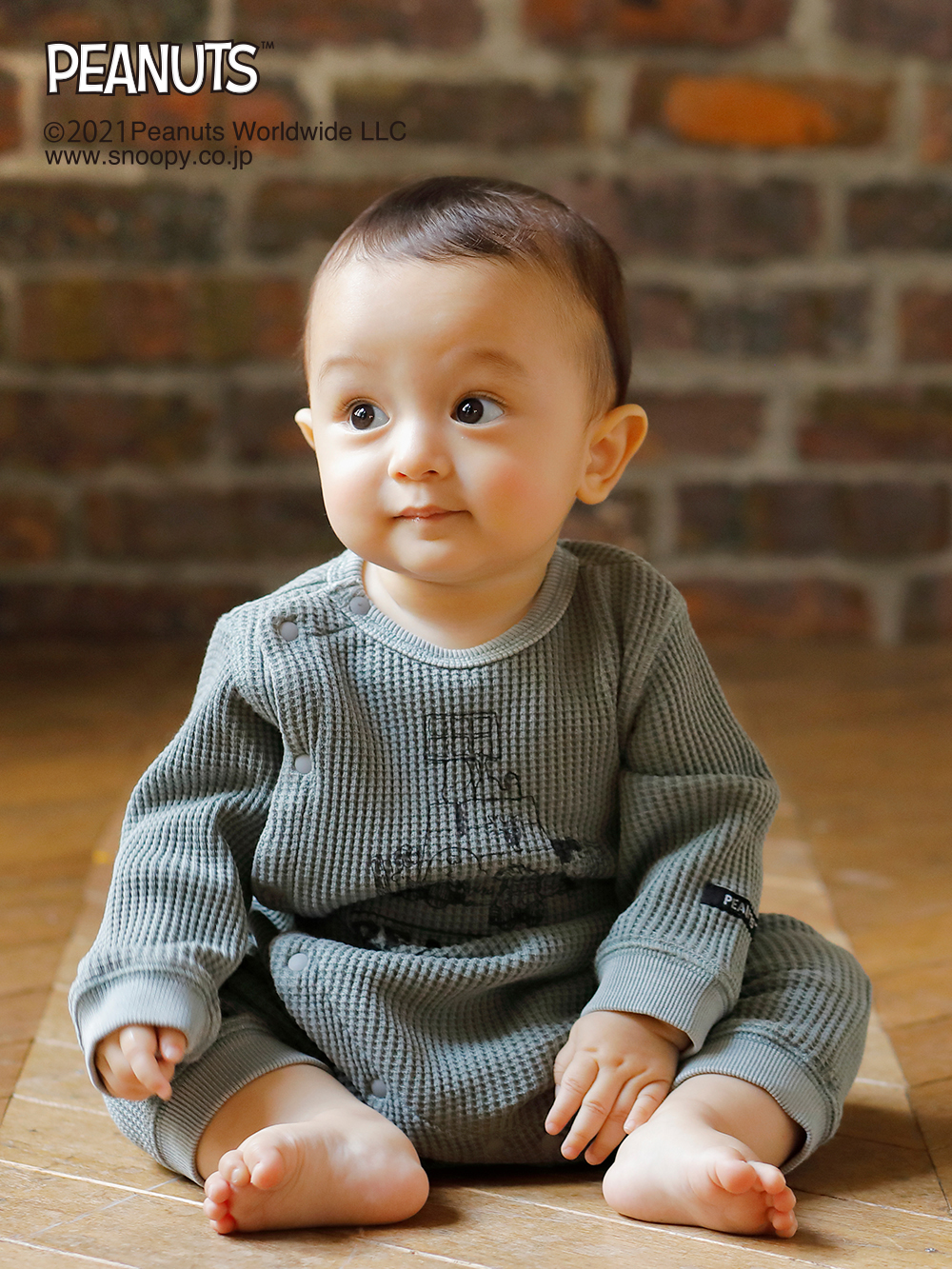 ロンパース カバーオール F O Kids Peanutsコラボロンパース ベビー服 新生児服 ベビー用品通販 エンジェリーベ 公式