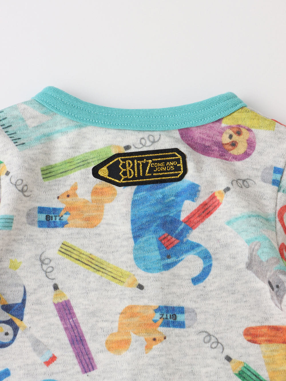 ロンパース・カバーオール|【BITZ】プリントちびカバーオール