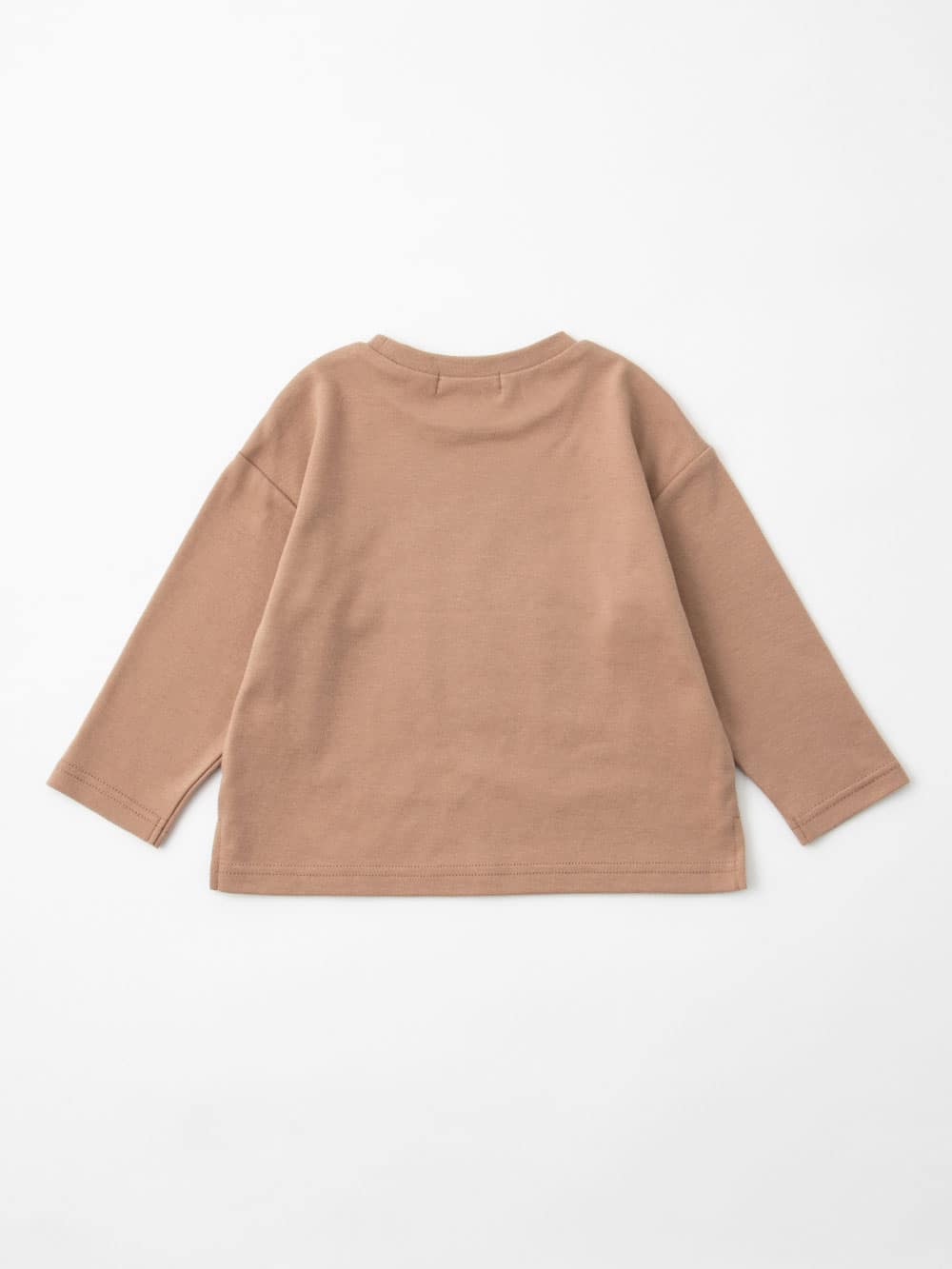 ベビートップス|Ampersand(アンパサンド)フードロゴプリント ロングTシャツ