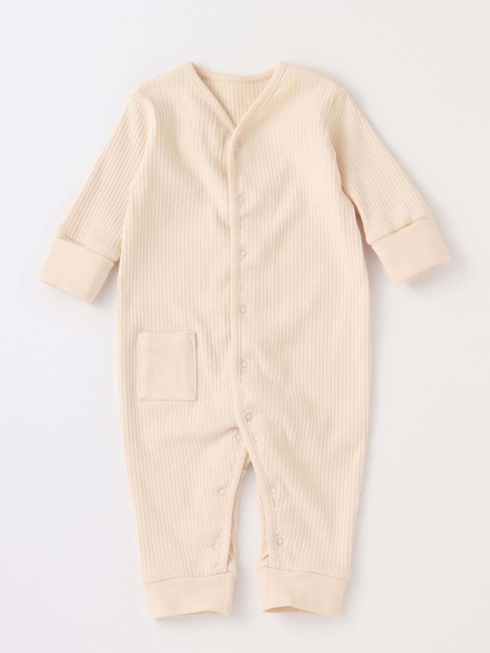 ロンパース カバーオール Ampersand シンプルリブ カバーオール ベビー 新生児 服 ベビー用品通販 エンジェリーベ 公式