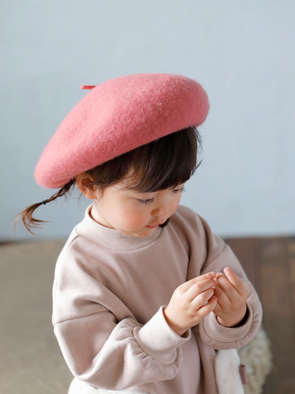 豪華で新しい ス ピンク ベレー帽 新品工具:1067円 ハンチング/ベレー帽