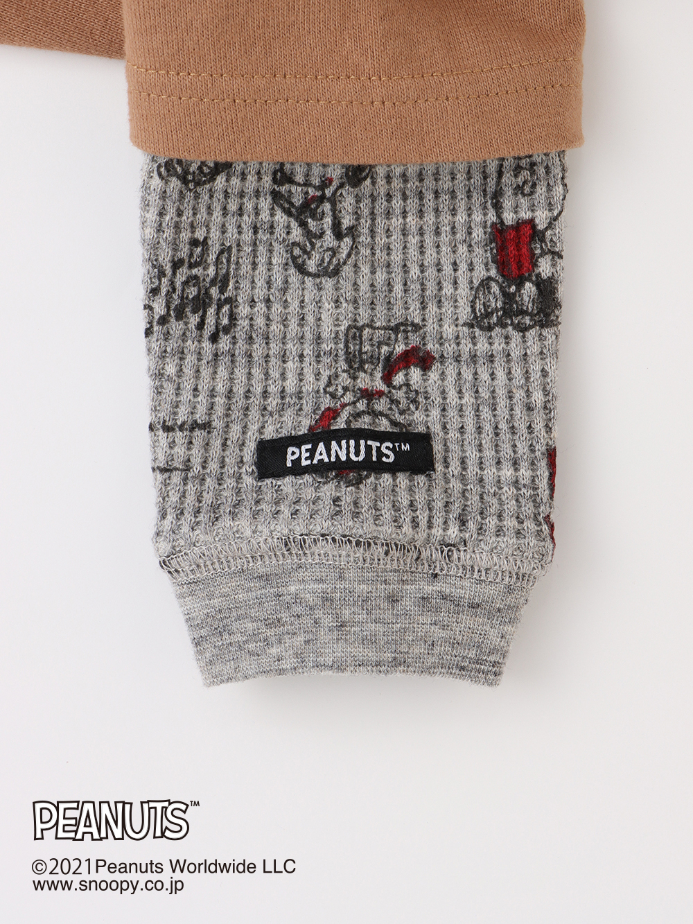 ロンパース・カバーオール|【F.O.KIDS】PEANUTS レイヤード風ロンパース