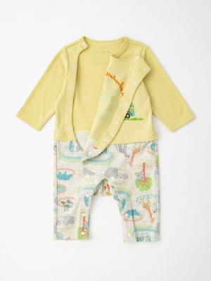 ロンパース・カバーオール|【BITZ】レイヤードカバーオール