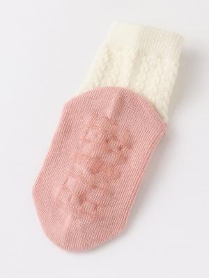 ベビーシューズ・ファーストシューズ・ベビー靴下|Ampersand（アンパサンド）ワンストラップシューズ風ソックス