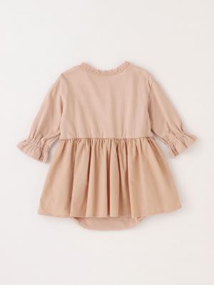 ベビー ワンピース|Ampersand（アンパサンド）レース切替 ベビー ワンピース ボディ