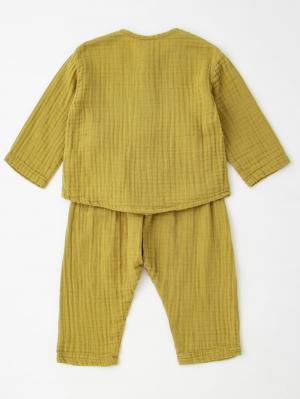 ベビーパジャマ・スリーパー|Ampersand（アンパサンド）ダブルガーゼ セットアップ