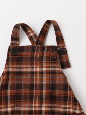 ベビー パンツ|OCEAN&GROUND（オーシャンアンドグラウンド）チェック ベビー サロペット