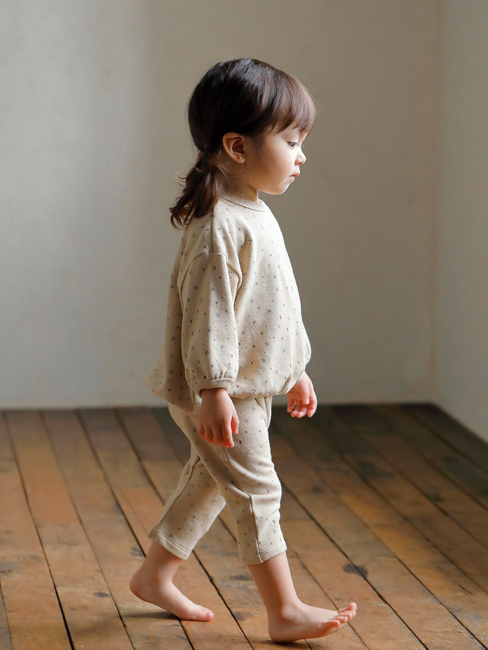 La Stella（ラ ステラ）星柄ベビーセットアップ トップス(品番：51448) ｜ベビー服（新生児服）・ベビー用品通販｜ エンジェリーベ 公式