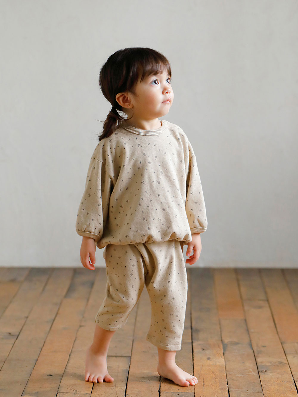 トップス La Stella ラ ステラ 星柄ベビーセットアップ ベビー服 新生児服 ベビー用品通販 エンジェリーベ 公式 トップス La Stella ラ ステラ 星柄ベビーセットアップ ベビー服 新生児服 ベビー用品通販 エンジェリーベ 公式