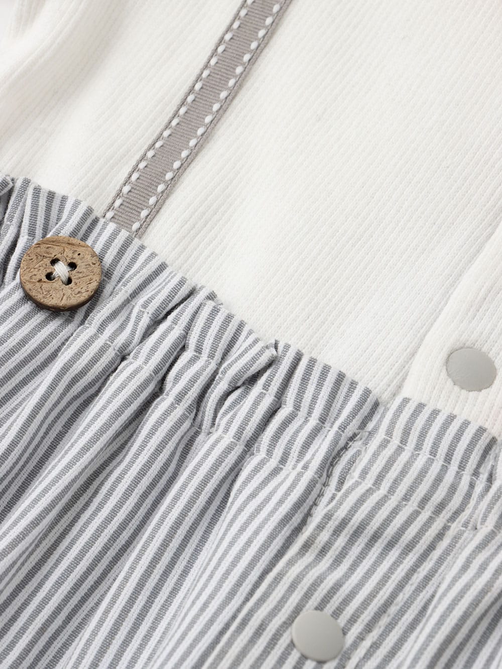 ロンパース・カバーオール|moc mof（モクモフ）重ね着風おめかしロンパース