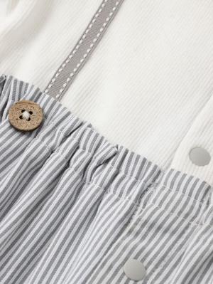 ロンパース・カバーオール|moc mof（モクモフ）重ね着風おめかしロンパース