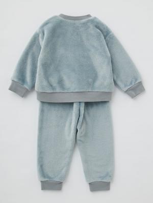 ベビーパジャマ・スリーパー|Ampersand（アンパサンド）ボアフリース パジャマ