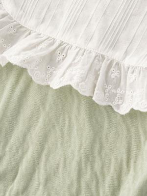 ロンパース・カバーオール|【親子コーデ可】接結ガーゼボディ×ケープスタイセット