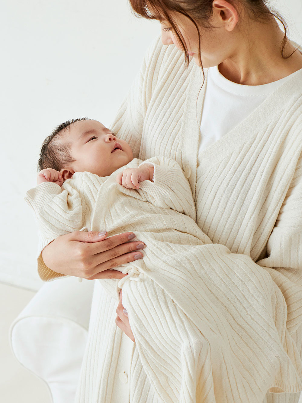 セレモニードレス 親子コーデ可 ロング ニット ドレス ベビー服 新生児服 ベビー用品通販 エンジェリーベ 公式