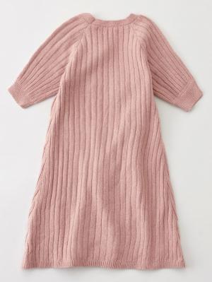 セレモニードレス|春 秋 冬 ロング ニット ドレス