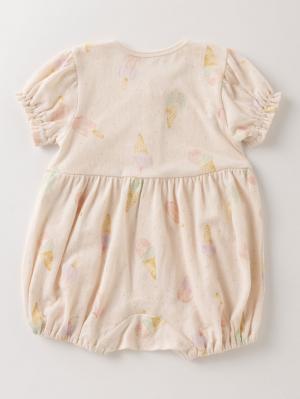 ロンパース・カバーオール|Ampersand（アンパサンド）アイスクリーム柄 ロンパース