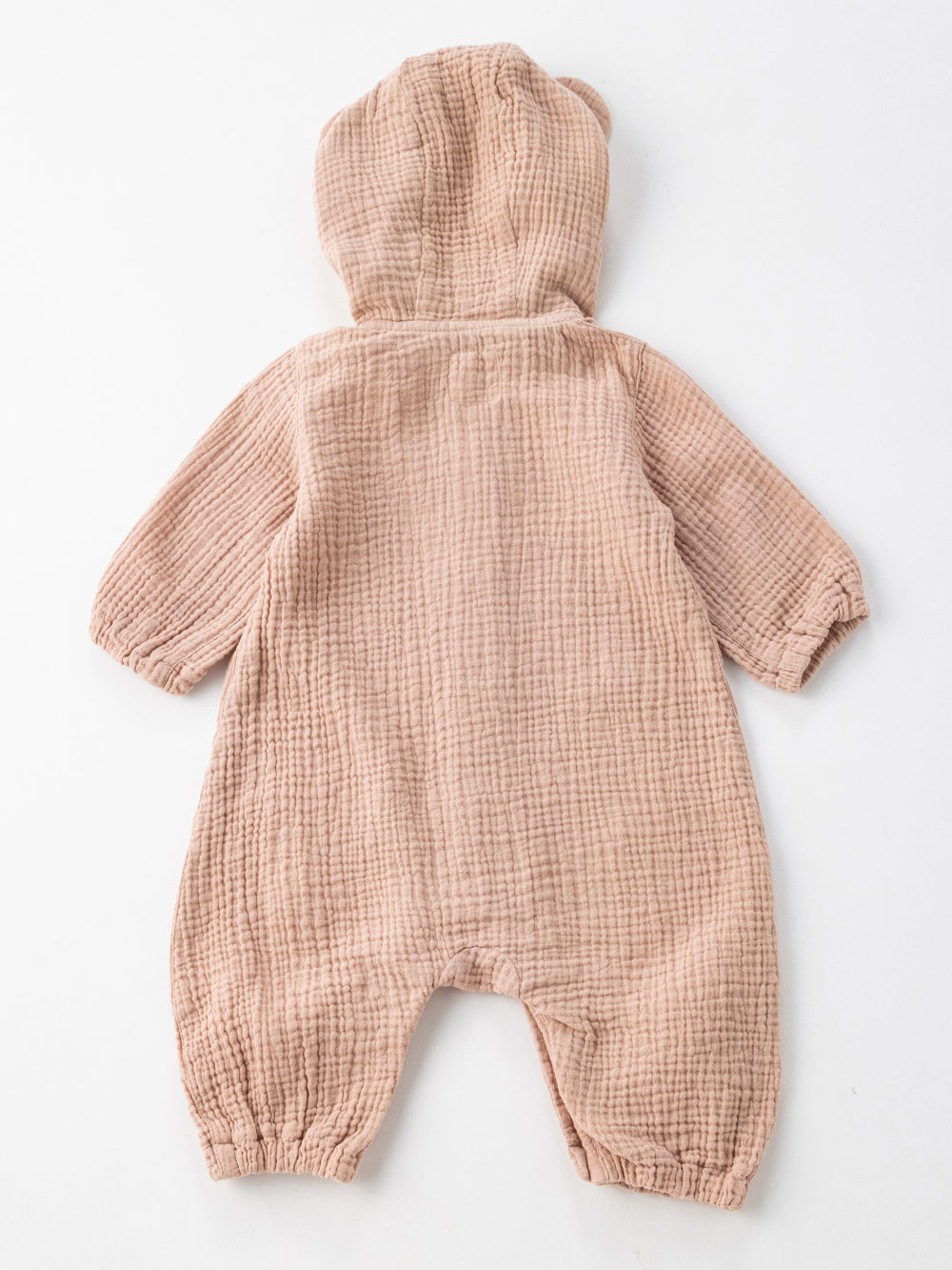 ロンパース・カバーオール|La Stella（ラ ステラ）ダブルガーゼ耳つきアニマル ロンパース