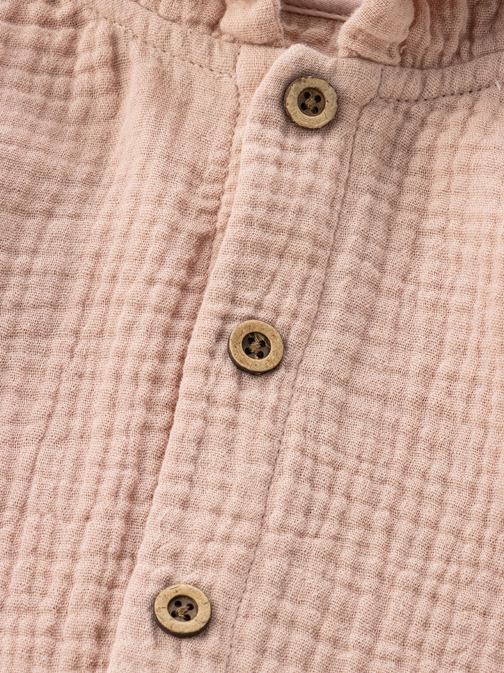 ロンパース・カバーオール|La Stella（ラ ステラ）ダブルガーゼ耳つきアニマル ロンパース