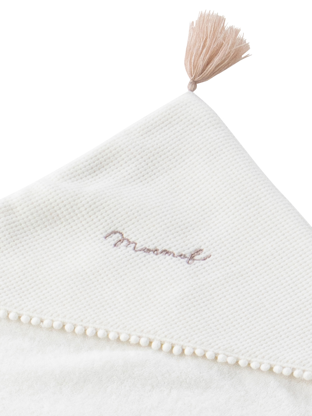 おくるみ|moc mof（モクモフ）ケーキ型ギフトセット おくるみ スタイ クラウン 3点セット|ピンク