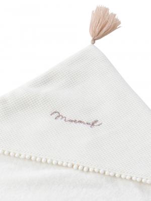 おくるみ|moc mof（モクモフ）ケーキ型ギフトセット おくるみ スタイ クラウン 3点セット|ピンク