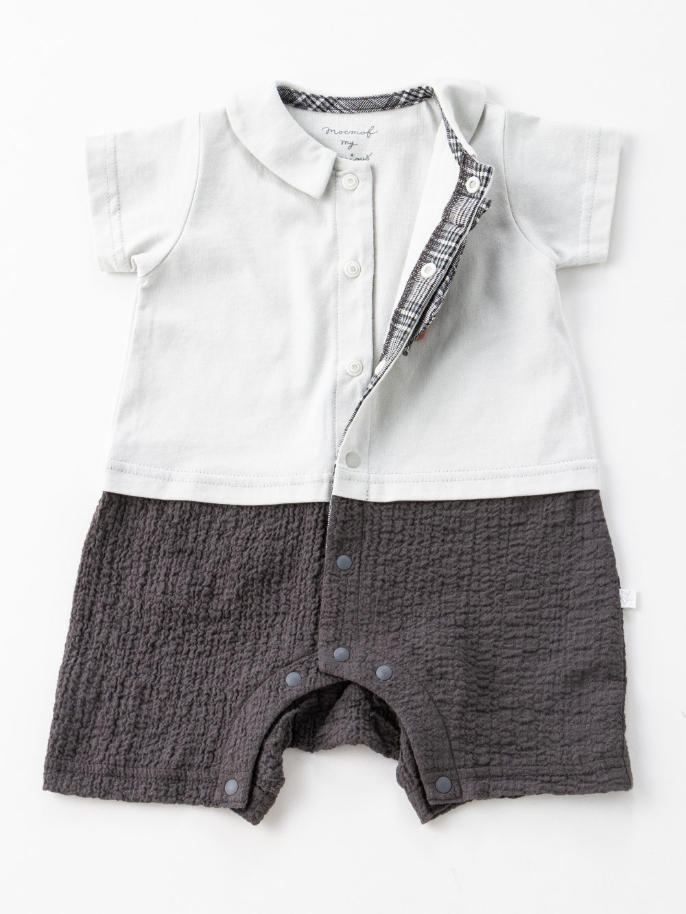 ロンパース・カバーオール|moc mof（モクモフ）おめかしネクタイ ロンパース