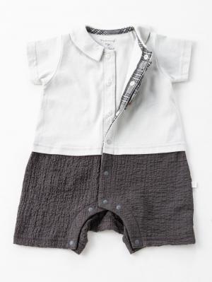 ロンパース・カバーオール|moc mof（モクモフ）おめかしネクタイ ロンパース