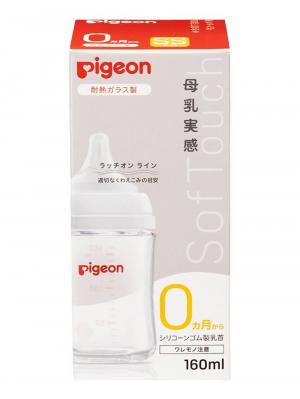 哺乳瓶|ピジョン  母乳実感哺乳びん (ガラス)