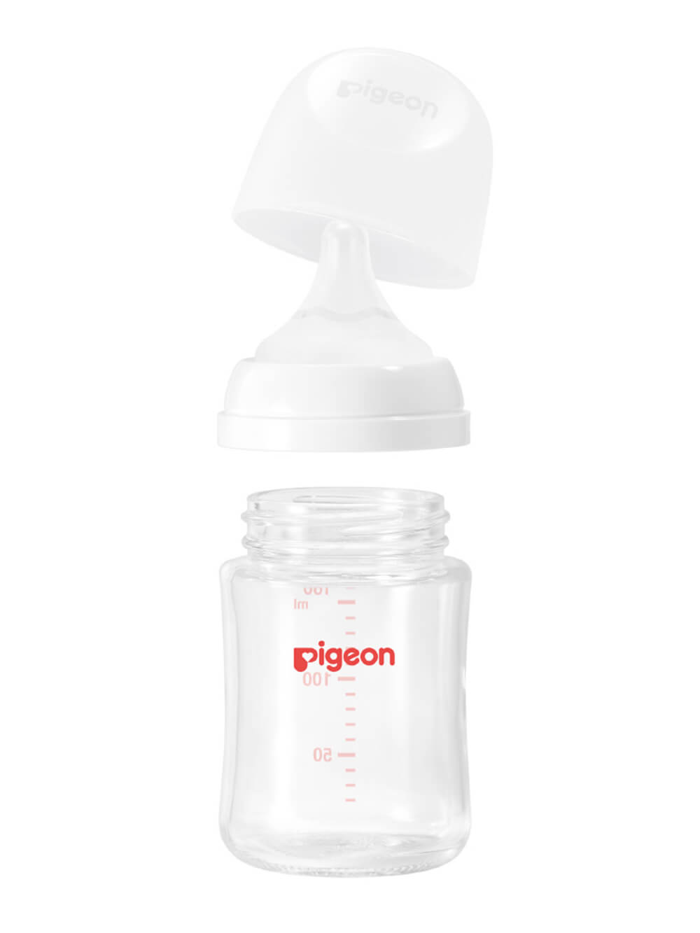 哺乳瓶 ピジョン Pigeon 母乳実感 ガラス - ミルク